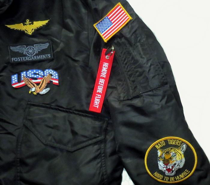 Blouson aviateur Bombers CWU-45 TOP GUN TOMCAT