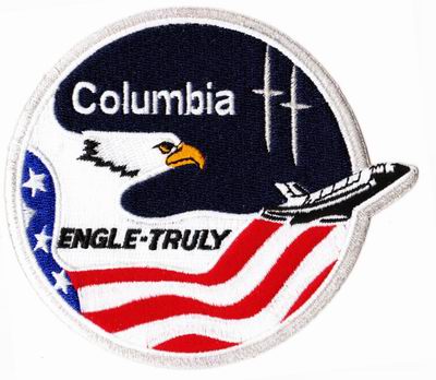 Patch NASA Navette Spatiale Columbia Mission STS-2 Engle - Truly