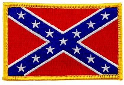 Patch Drapeau Confédéré Sudiste USA