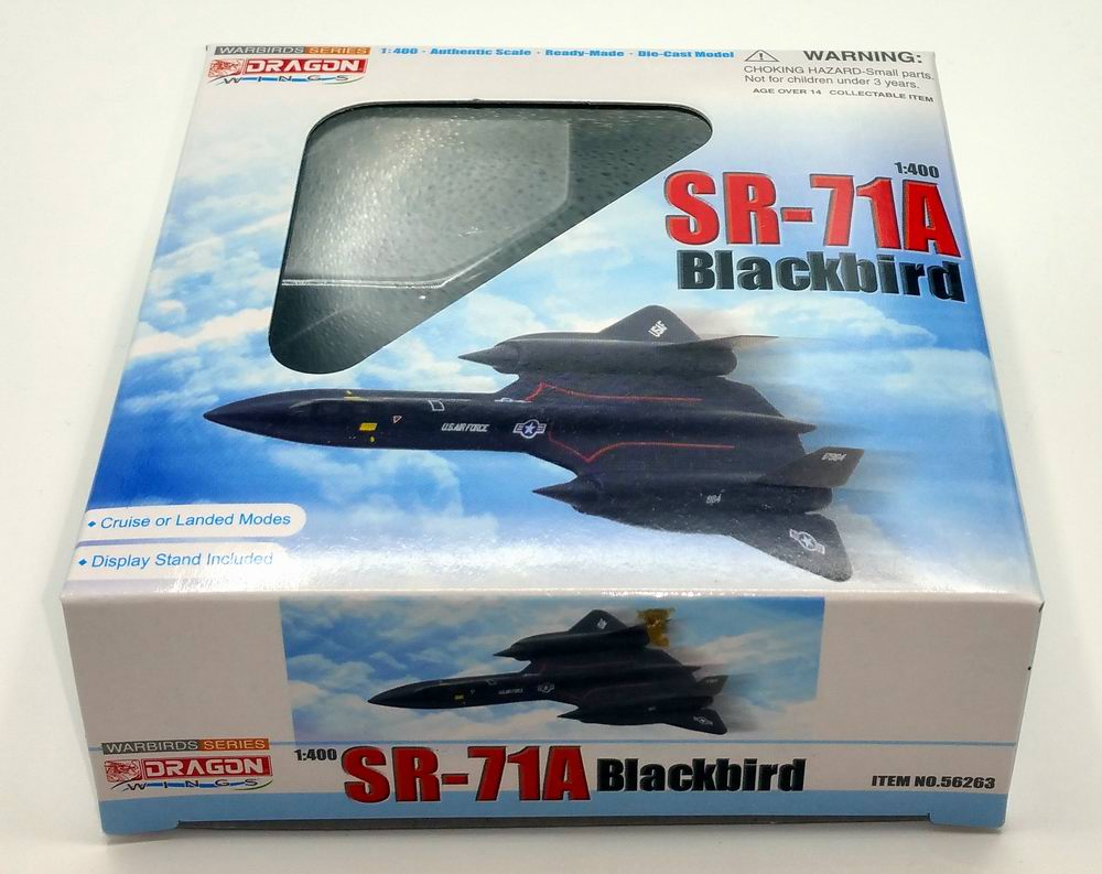 maquette avion Lockheed SR-71 Blackbird 1/400