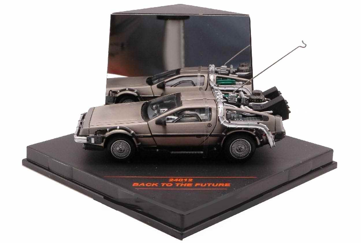 DELOREAN 1 Retour vers le Futur 1 en Métal au 1/43