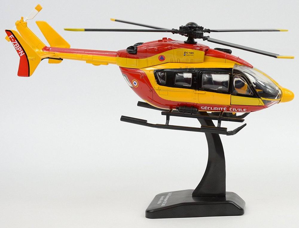 maquette Hélicoptère EC145 dragon pompier 1/43