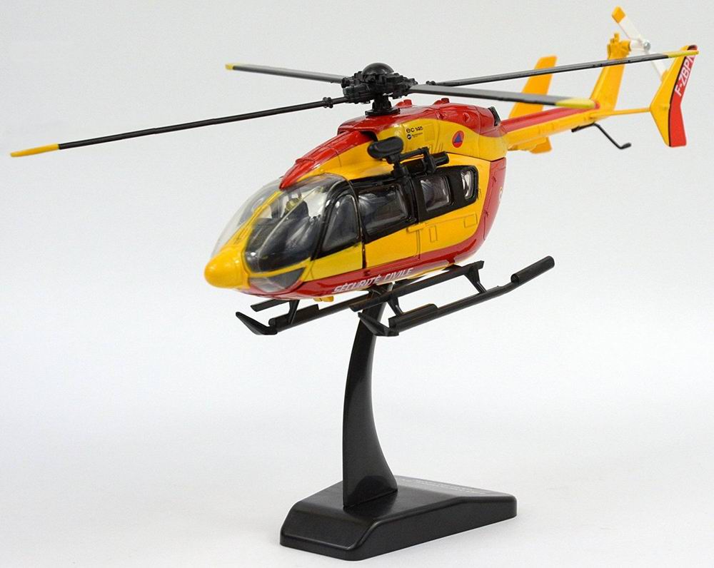 maquette Hélicoptère EC-145 dragon pompier 1/43