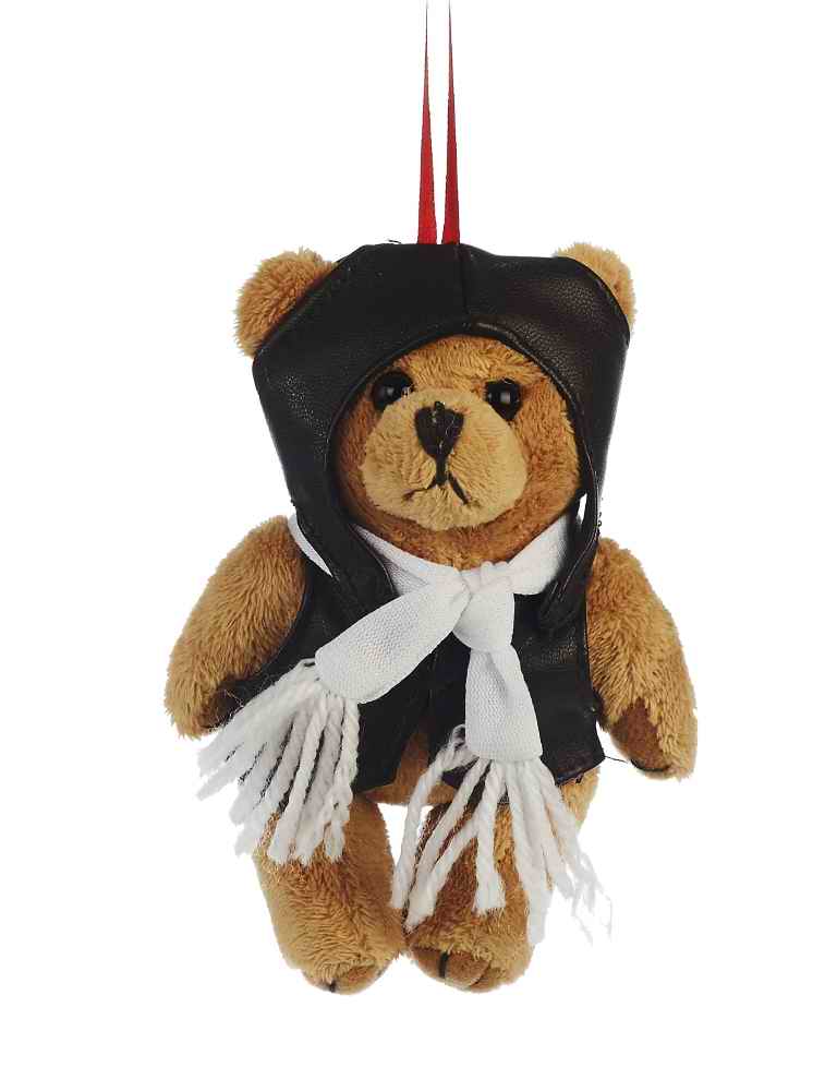 Peluche Mini Ourson Aviateur Pilote 12 cm Teddy Bear 