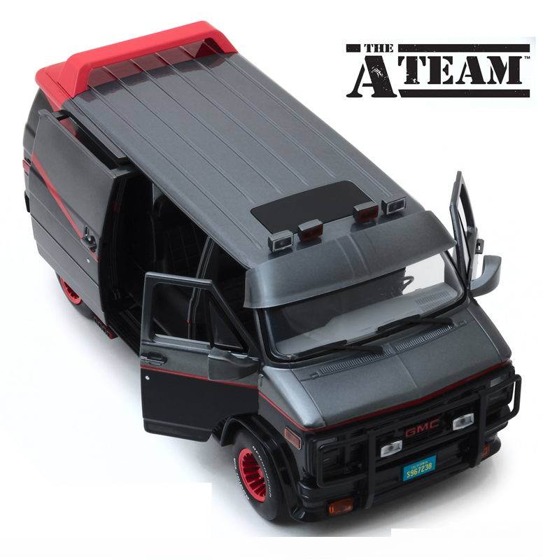 Camionette Agence Tous Risques 1/18 Greenlight