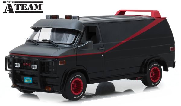 Camionette Agence Tous Risques 1/18 Greenlight