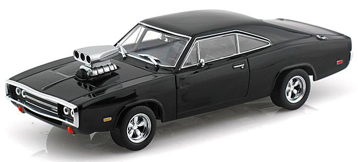 Voiture miniature Dodge Charger RT 1970 Fast and Furious Die Cast 1/43ème