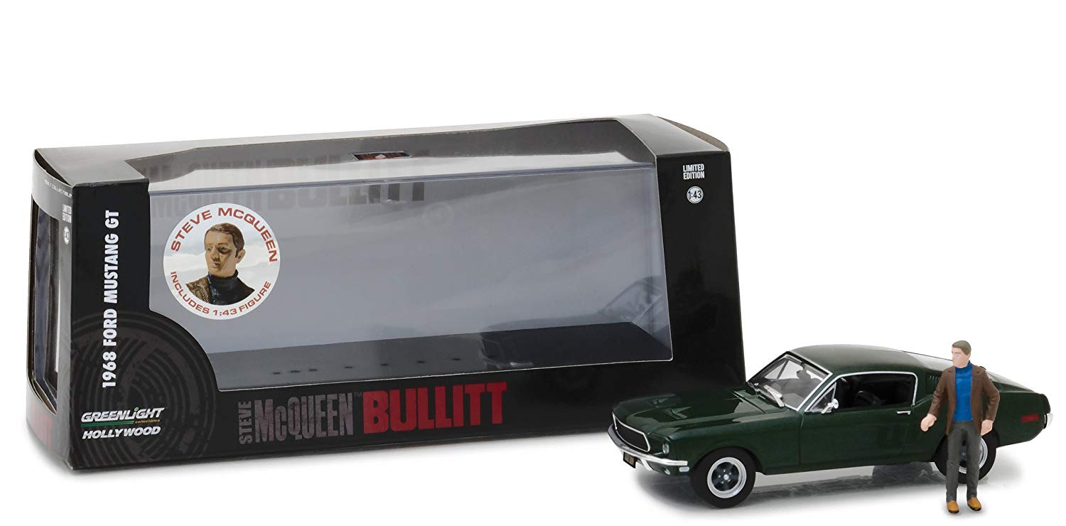 Voiture miniature Ford Mustang GT390 1968 Bullitt 1/43