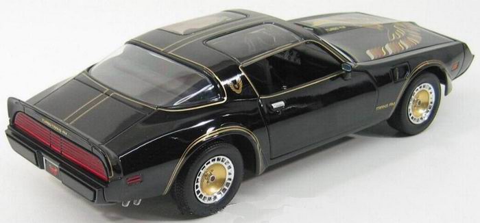 Véhicule Métal Pontiac Trans Am Turbo 1980 Firebird Smokey and the Bandit 2