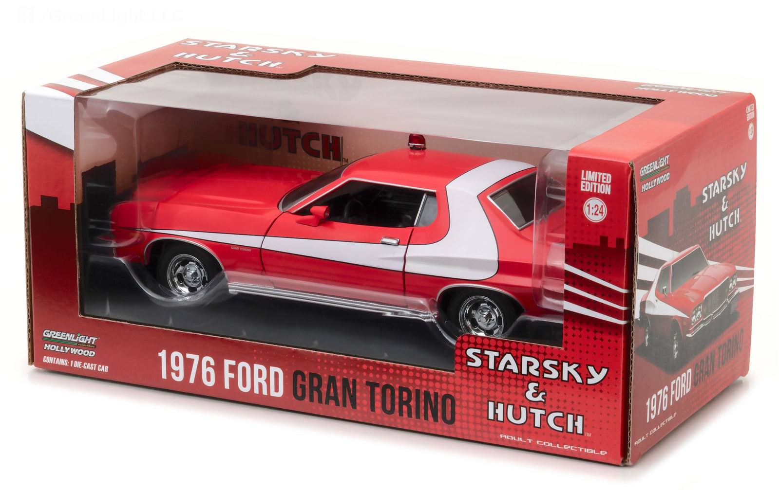 Voiture Ford Gran Torino Starsky et Hutch 1/24