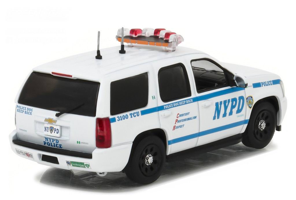 Véhicule CHEVROLET Tahoe 2012 NYPD NEW YORK POLICE DEPARTMENT 1/43