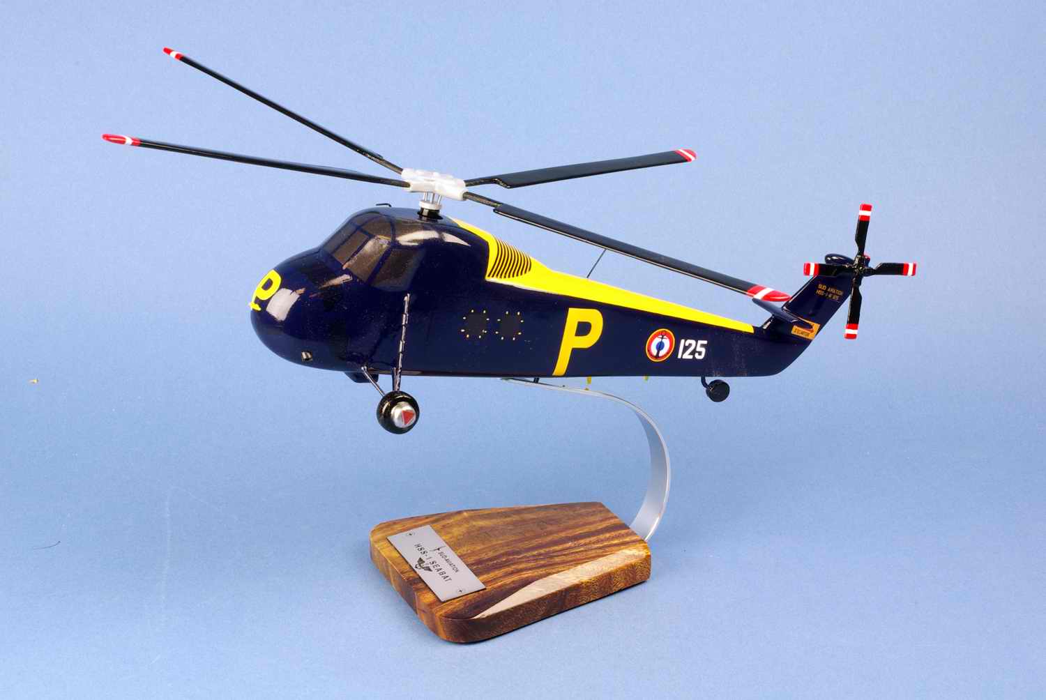 Maquette Hélicoptère SIKORSKY HSS-1 Seabat Aéronavale 1/40