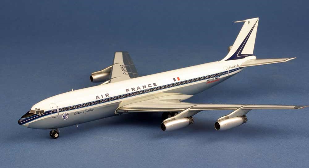 Maquette BOEING 707-320 AIR FRANCE F-BHSB Chateau de Chambord 1/200