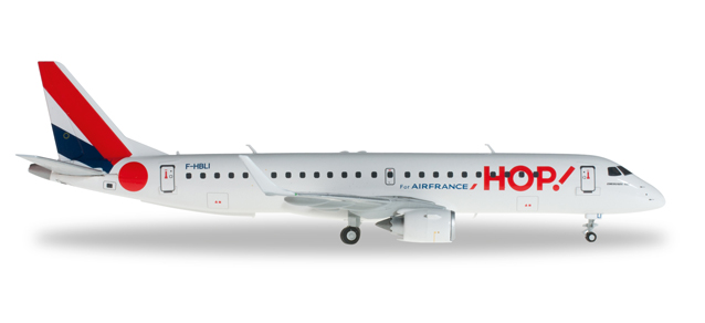 HOP ! For AIR FRANCE EMBRAER 190 au 1/200 Immatricul F-HBLI