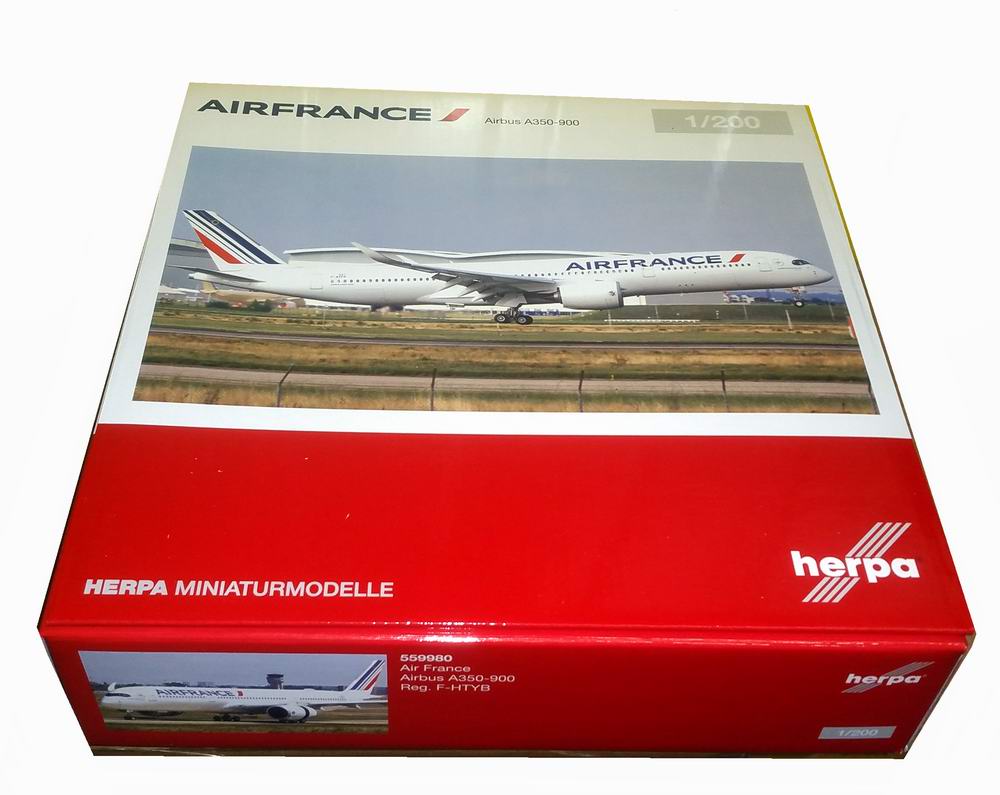 Maquette avion de ligne Air France airbusA350-900