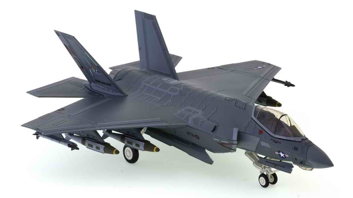 Maquette avion LOCKHEED F-35C Lightning II VFA-101 Grim Reapers US Navy
1/72