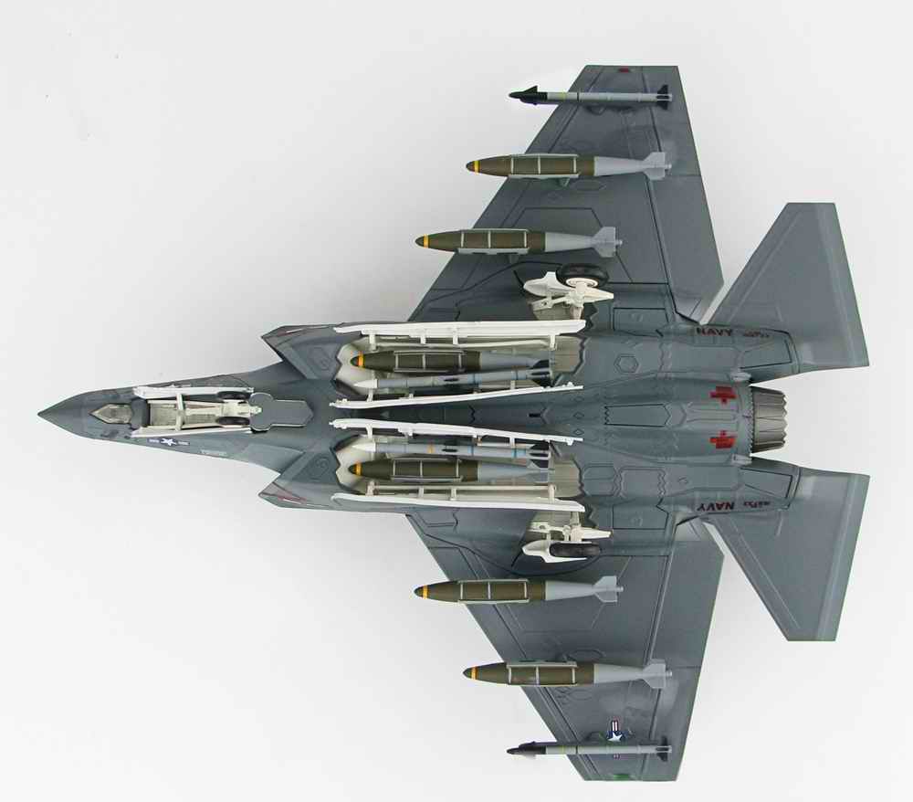 Maquette avion LOCKHEED F-35C Lightning II VFA-101 Grim Reapers US Navy 1/72