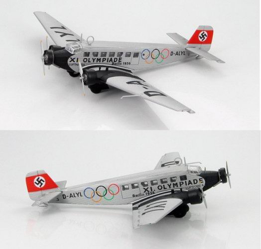 Junkers JU.52/3M XI Olympiade Jeux Olympiques Berlin en 1936 au 1/144