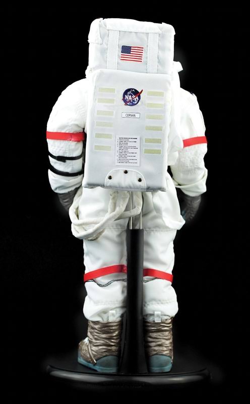 Figurine Astronaute Capitaine Eugene Andrew Gene Cernan Apollo 17 Dernier Homme Sur La Lune