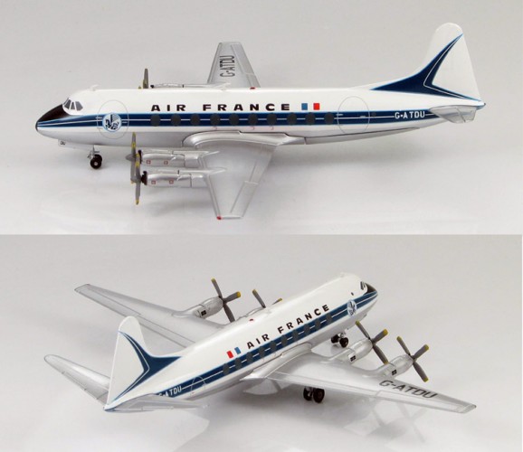 Vickers Viscount 700 en Métal AIR FRANCE 1/200