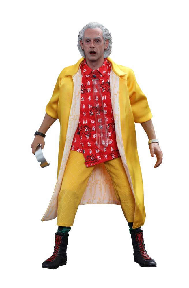 Figurine de Doc Docteur Emmett Brown du film Retour vers le Futur 2