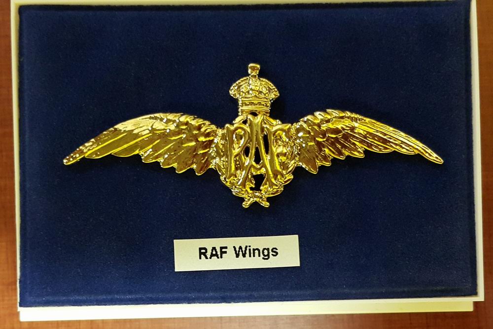 Insigne Brevet Pilote de la ROYAL AIR FORCE RAF