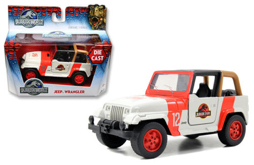 Voiture Miniature JEEP Wrangler Film Jurassic World 2015