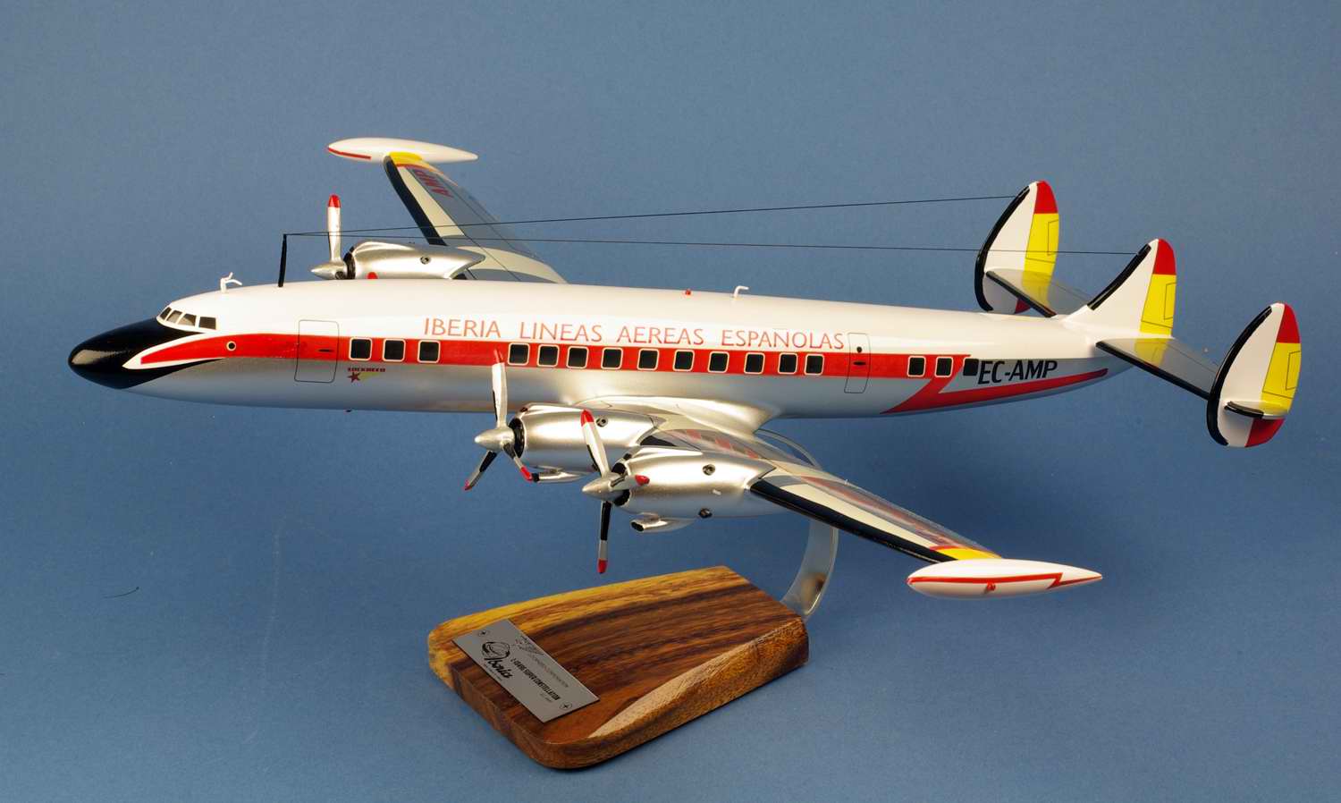 Maquette Avion LOCKHEED Constellation L1049 Super G IBERIA LINAS AERAS ESPANOLAS 1/72 