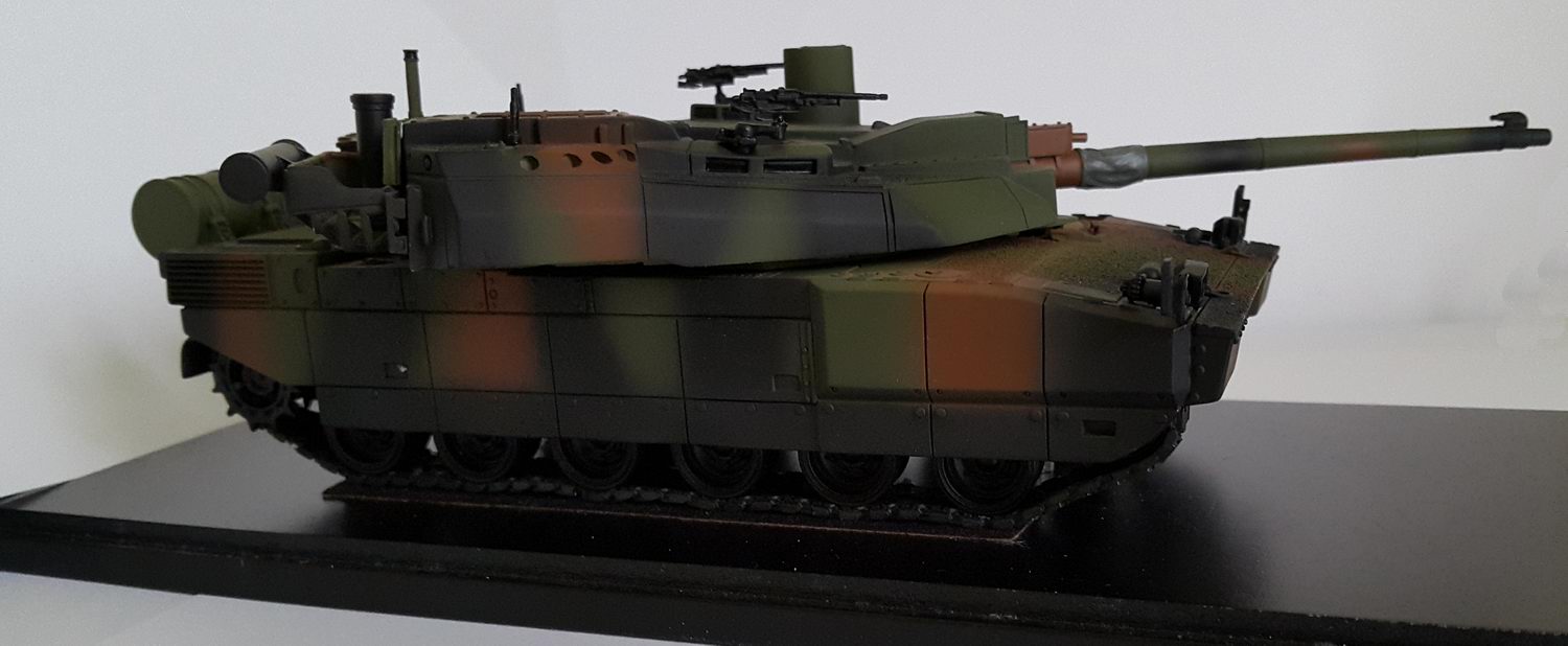 Char LECLERC GIAT Camouflage Vert OTAN 3 Tons MASTER FIGHTER BY GASO.LINE