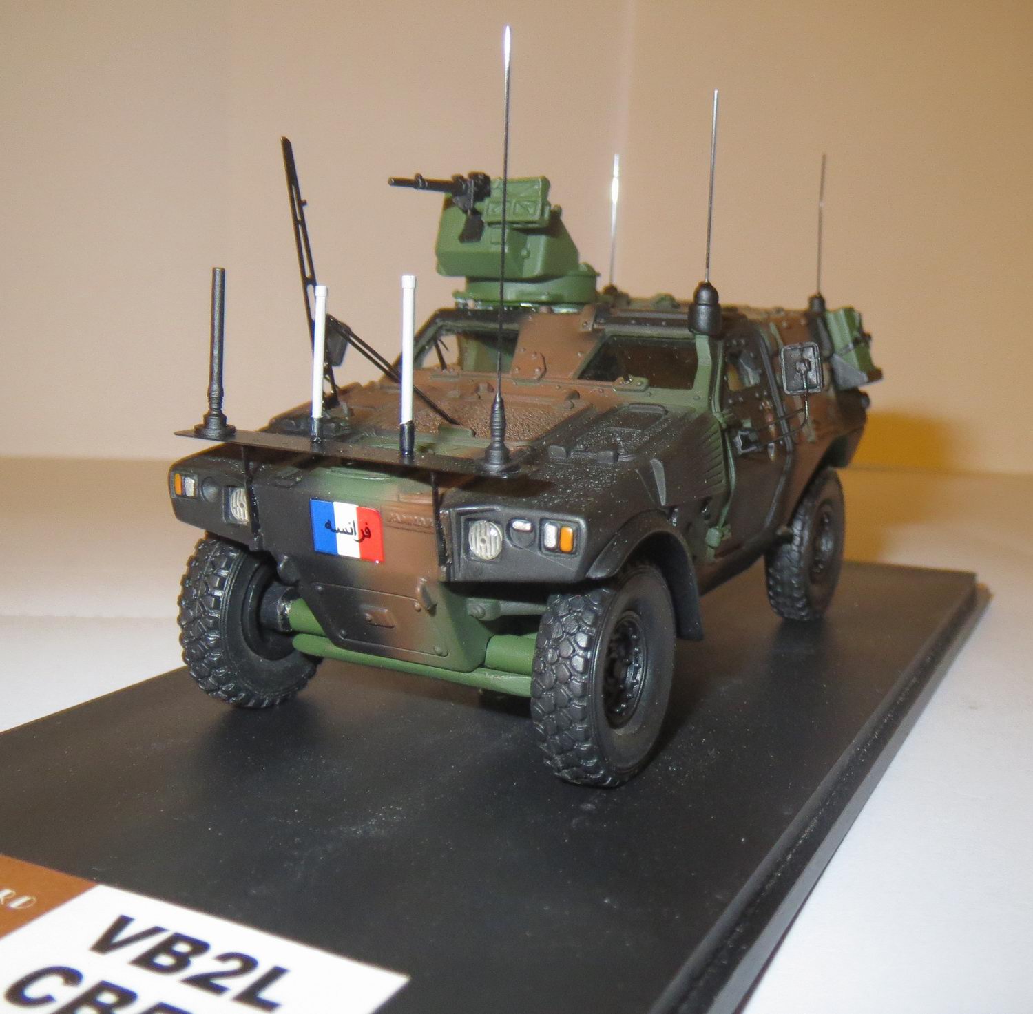 Panhard GD Véhicule Blindé Léger VB2L Avec Tourelle CB52 MASTER FIGHTER BY GASO.LINE