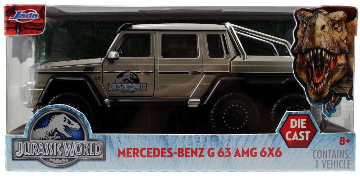 MERCEDES-BENZ G63 6x6 AMG en Métal du Film Jurassic World 2015