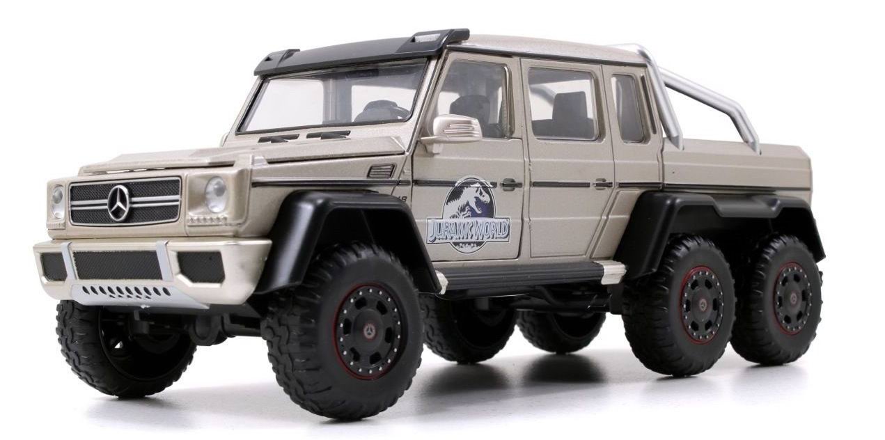 MERCEDES-BENZ G63 6x6 AMG en Métal du Film Jurassic World 2015