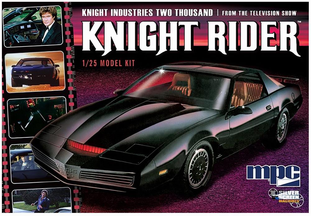 Maquette kit Voiture K2000 KITT PONTIAC FIREBIRD KNIGHT RIDER 1/25