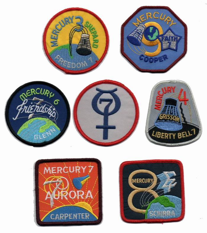 Patch NASA écusson Mercury