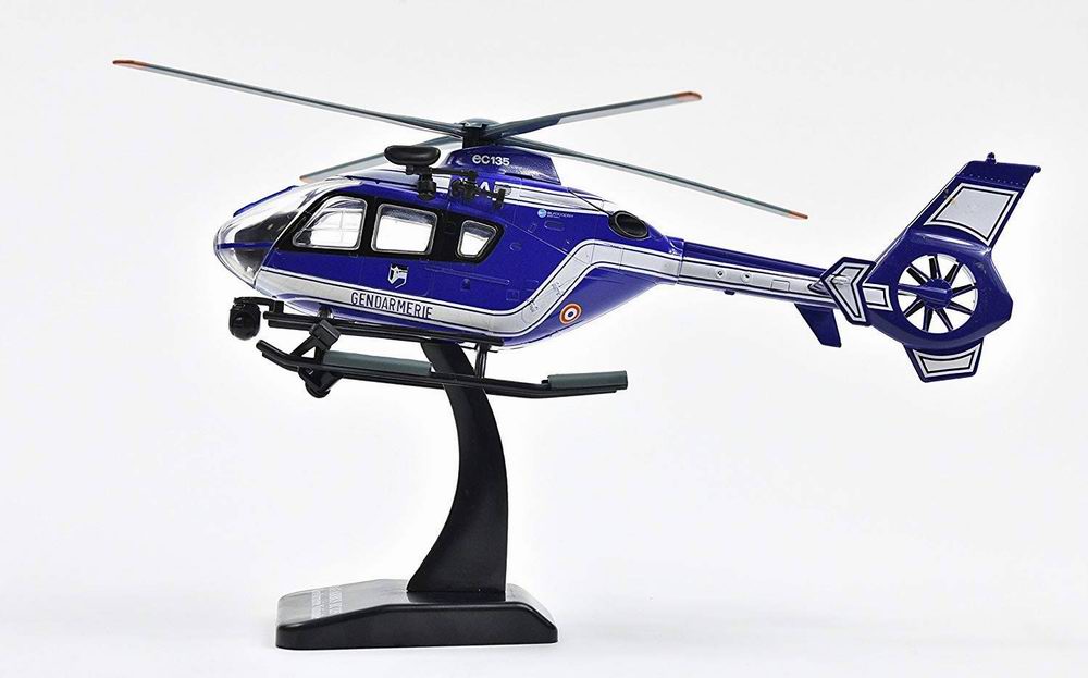 Maquette en métal EC-135 Gendarmerie Nationnale Française 1/43