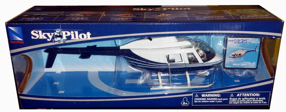 Hélicoptère Bell 206 Jet Ranger 1/34
