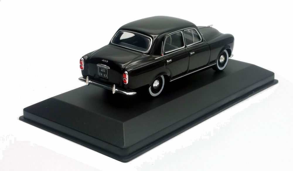 PEUGEOT 403 Pick Up Bâchée Bleu Nuit Voiture de Collection 1/43 Série  Limitée à 504 PCS –