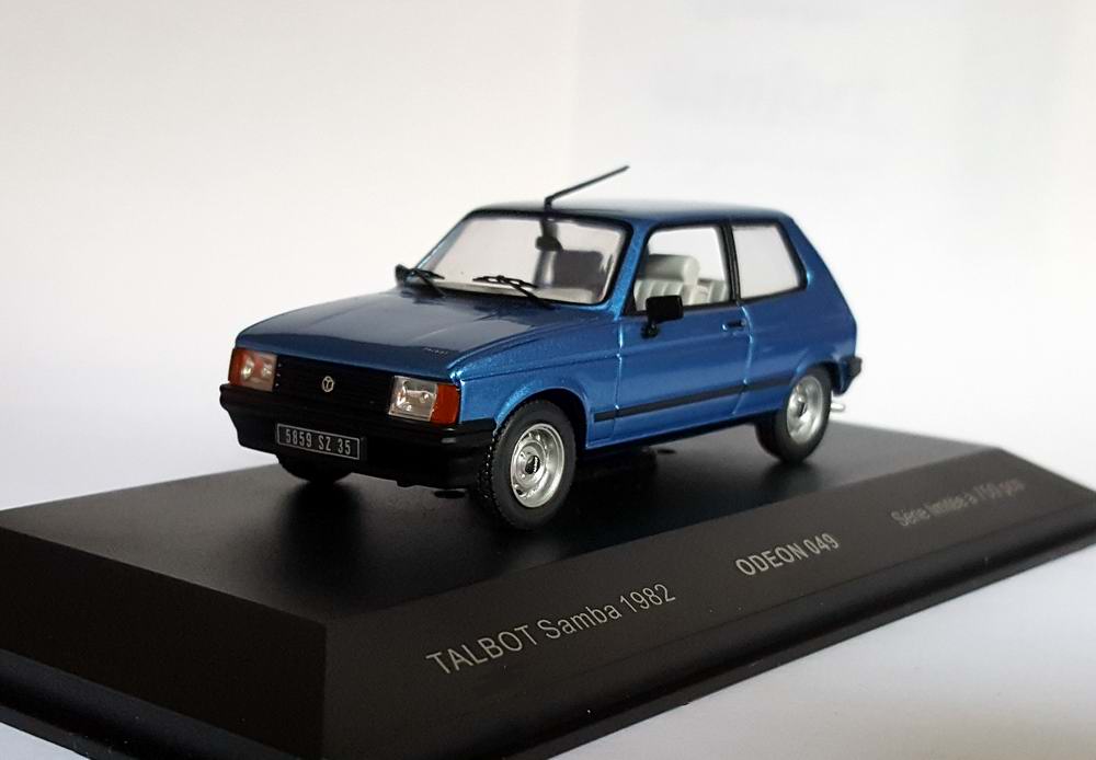 Voiture Miniature Talbot Samba 1/43