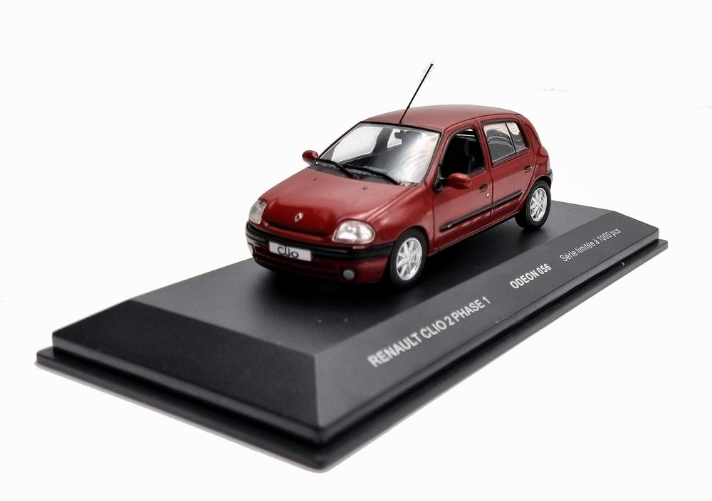 Voiture Miniature Renault Clio 2 rxt Phase 1 1998 1/43