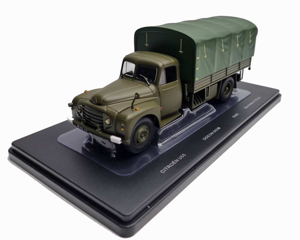 CAMION MILITAIRE CITROEN TYPE U55 1960 KAKI 1/43