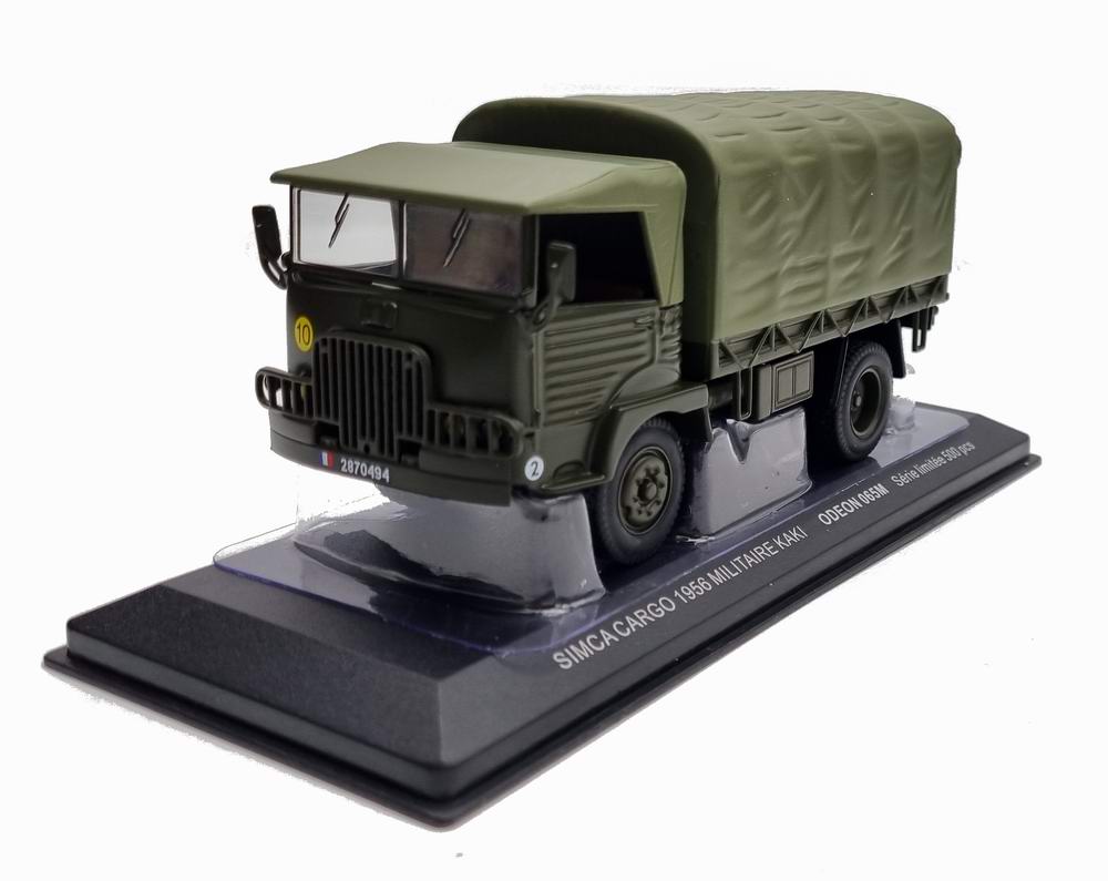 CAMION MILITAIRE Simca Cargo 1956 1/43