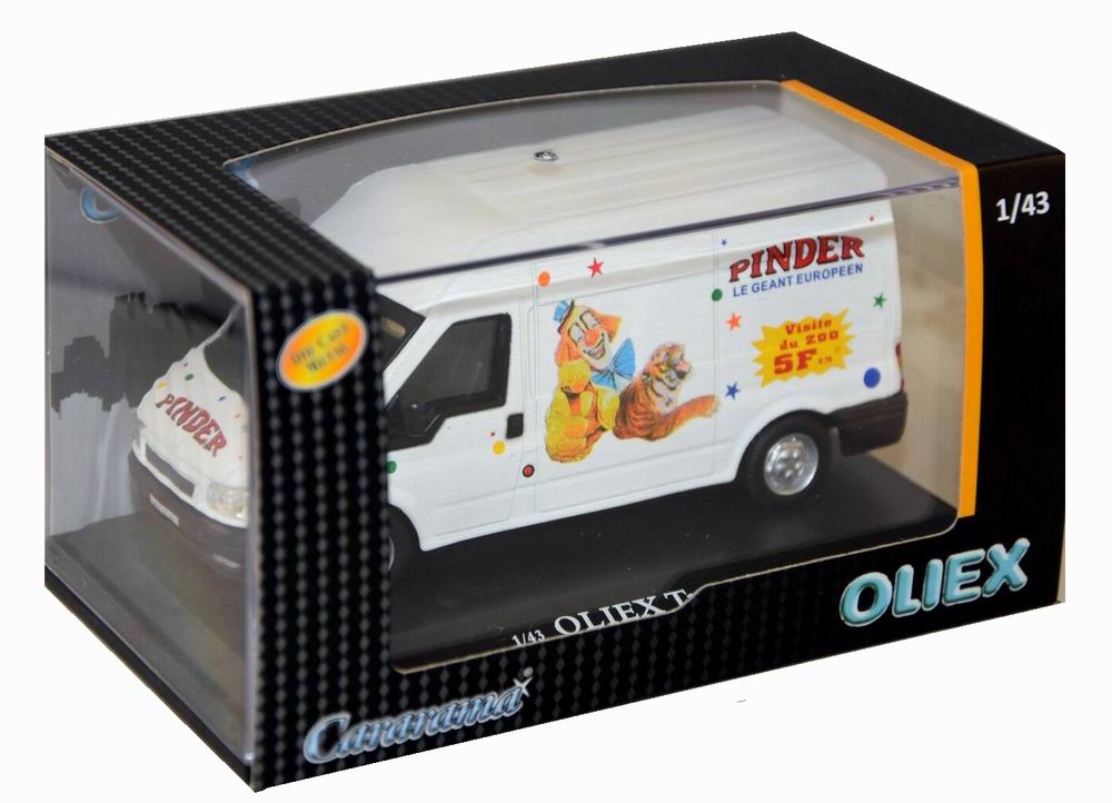 Voiture miniature Ford Transit Pinder 1/43