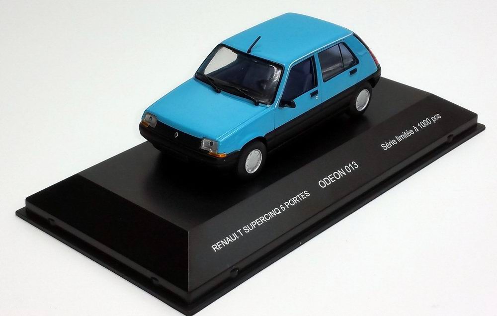 Voiture Miniature Renault Super 5 GTL 1985 1/43