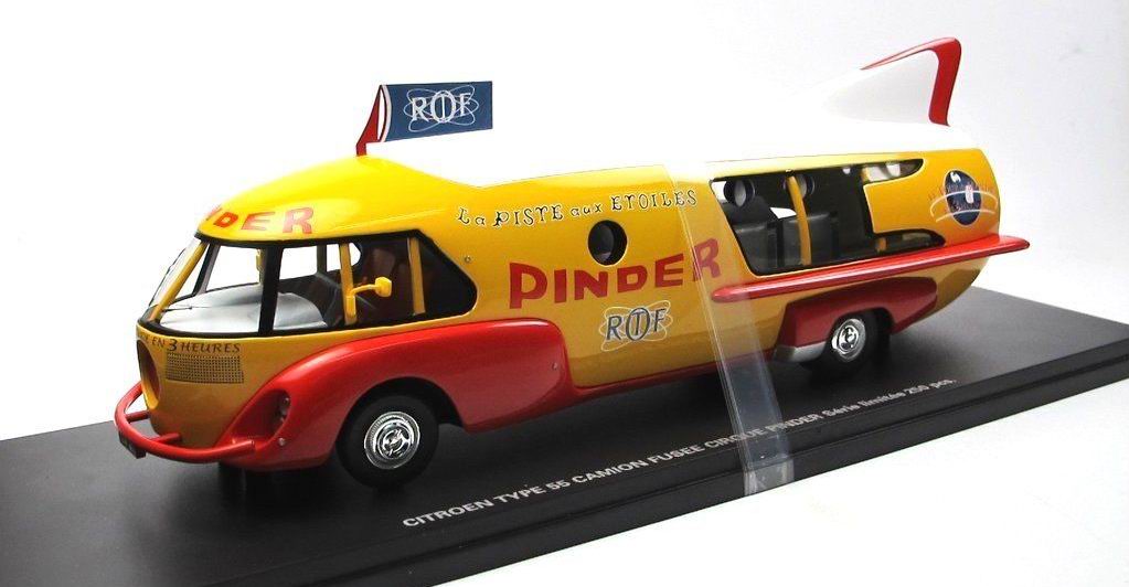 CITROEN TYPE 55 CAMION FUSEE de 1966 CIRQUE PINDER ORTF La PISTE aux ETOILES