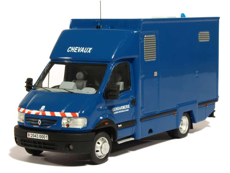 RENAULT MASCOTT GARDE REPUBLICAINE CHEVAUX GENDARMERIE  1/43 Perfex