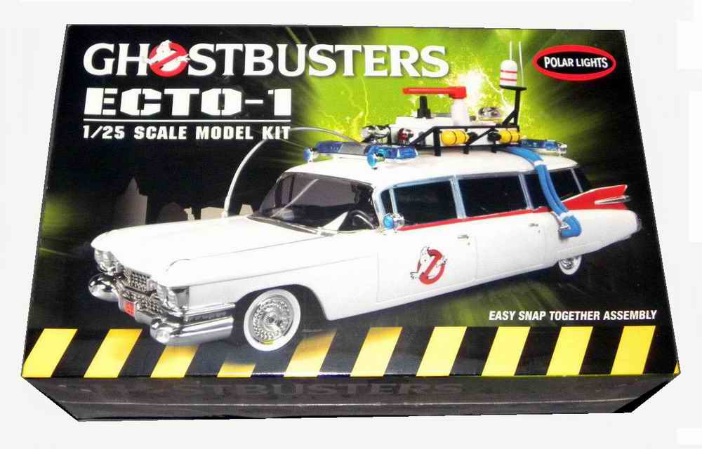 Maquette kit Voiture Cadillac Miller Meteor Ambulance ECTO1 GHOSTBUSTERS 1/25