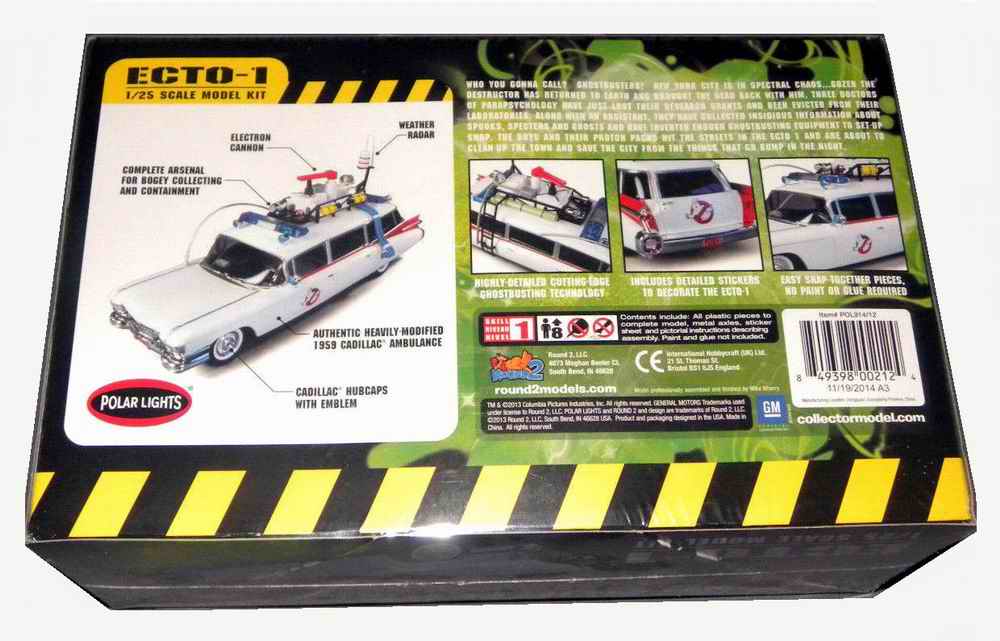 Maquette kit Voiture Ambulance ECTO1 GHOSTBUSTERS 1/25