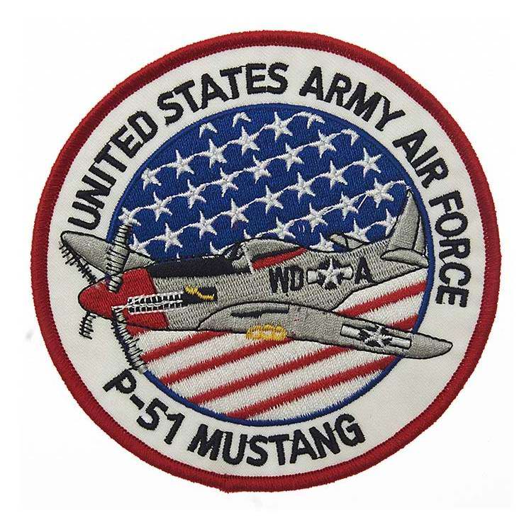 Patch P-51 MUSTANG USAAF US AIR FORCE