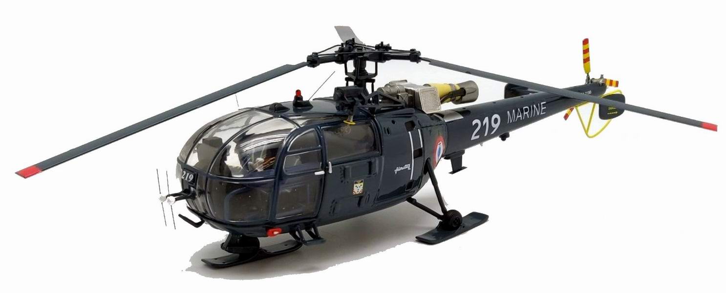 Modèle Alouette 3 SA.316 MARINE NATIONALE 1/43