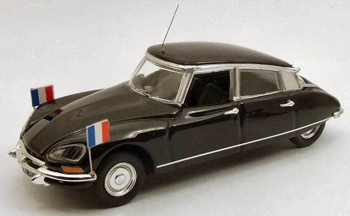 CITROEN DS21 republique française Presidentielle du President Valery Giscard D'Estaing 1974 RIO 1/43